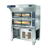 GAM KING Series Full Refractory Stone Deck Pizza Oven - 9 x 34cm pizzas