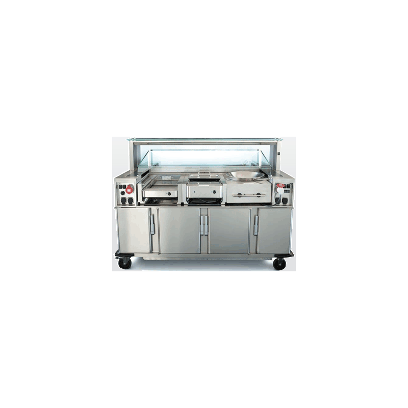 Rieber - Air Cleaning System, 3 Element Cooking Module - Edge Extraction with Plasma Technology  - acs 1600 03 