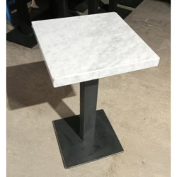 WHITE MARBLE DINING TABLE