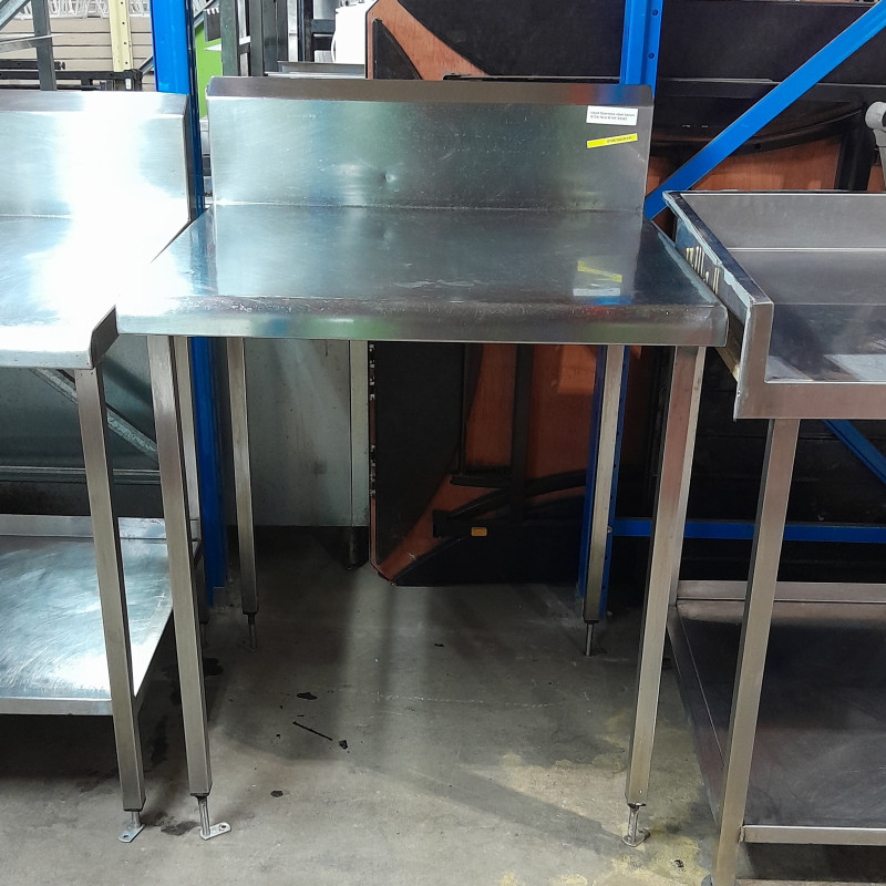 Used Stainless Steel Bench 800mm Wide