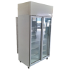 Skope TME1000-H 2 Glass Door Upright Fridge