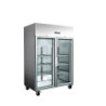 EXQUISITE - GSC1410G - COMMERCIAL KITCHEN UPRIGHT GASTRONORM CHILLERS WITH GLASS DOORS