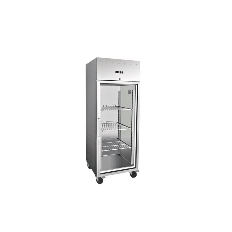 EXQUISITE - GSC650G - COMMERCIAL KITCHEN UPRIGHT GASTRONORM CHILLERS WITH GLASS DOORS