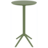 Furnlink Round Sky Folding Bar Table by Siesta