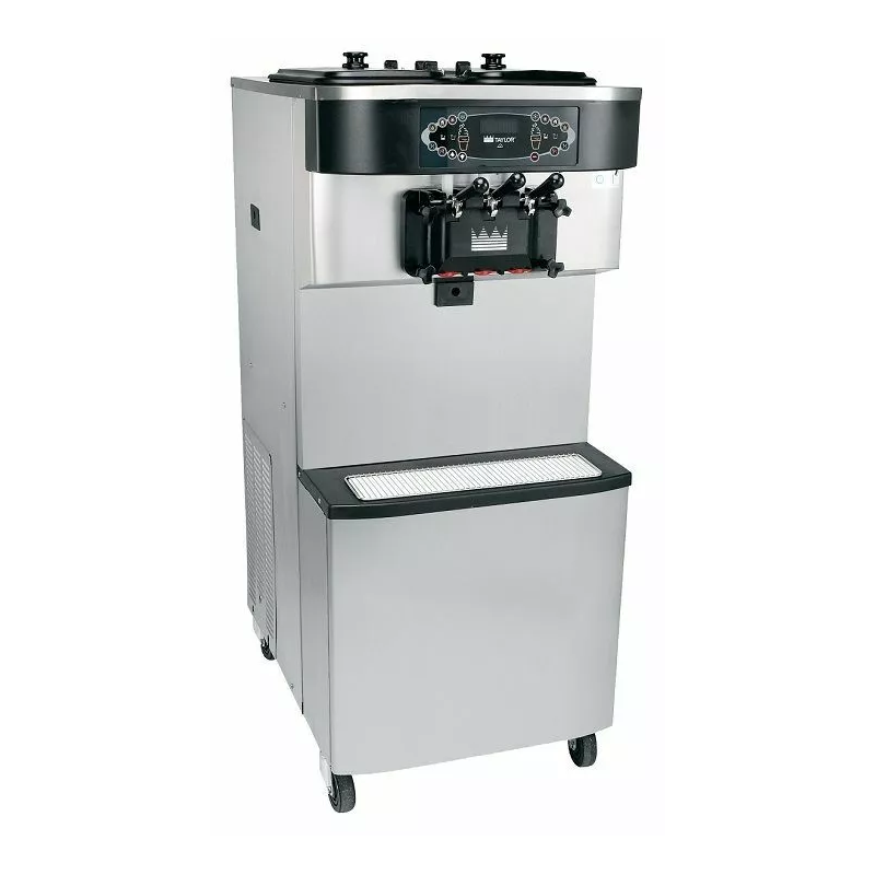 Taylor C716 Pump Fed Twin Twist Floor Standing High Capacity Soft Serve Machine With Heat Treat Cycle