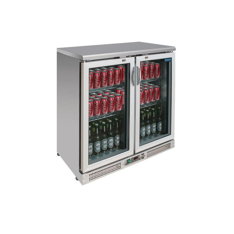 POLAR - CE206-A - Polar Bar Display Cooler 180 Bottles