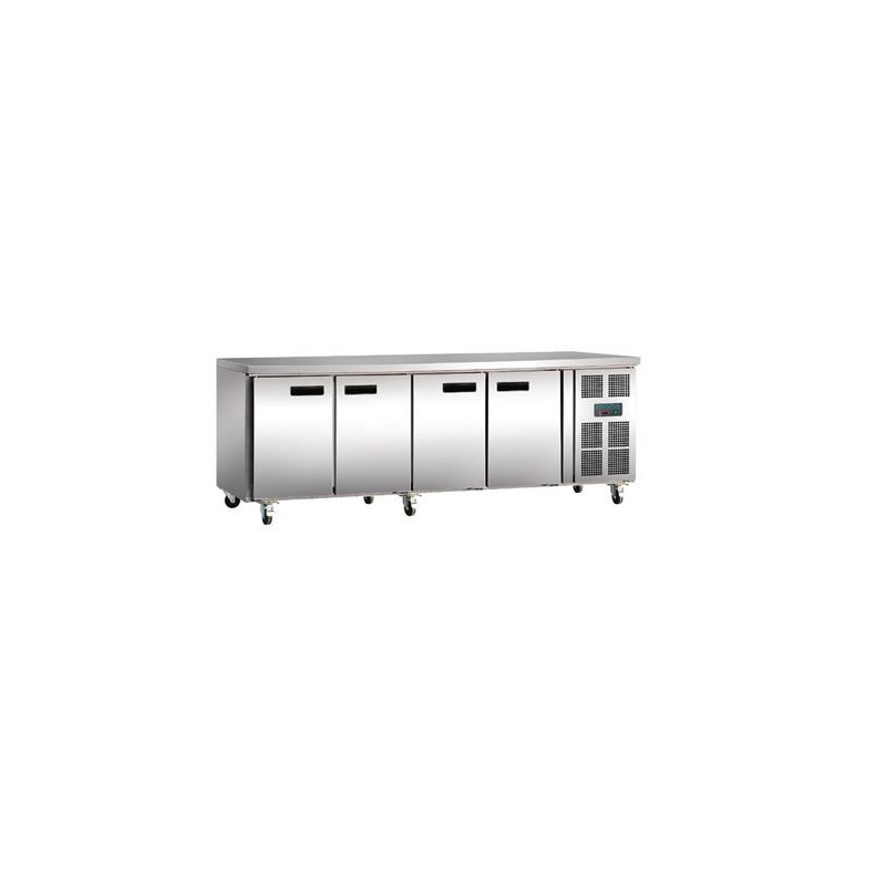 POLAR - G598-A - Polar 4 Door Counter Fridge 553 Ltr