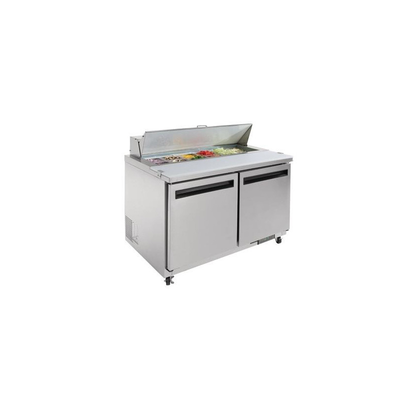 POLAR - GD882-A  - Polar 2 Door Preparation Counter Stainless Steel 