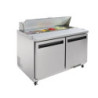 POLAR - GD882-A  - Polar 2 Door Preparation Counter Stainless Steel 