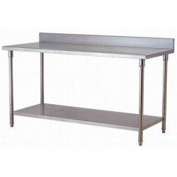 STAINLESS STEEL BENCH, NEW...