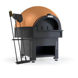 Zanolli  Avgvsto PR Gas Rotating Dome Pizza Oven with Patented AIR TRAP system - 12 x 34cm Pizzas