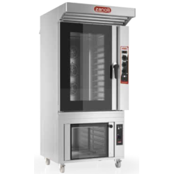 Zanolli   Teorema Anemos Gas 10 Tray bakery combi with manual controls