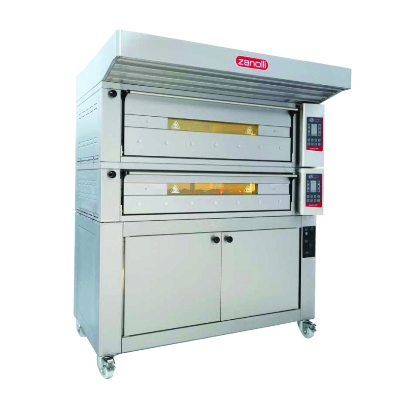 Zanolli  Teorema Polis 3 Tray Bakery Deck Oven-180mm Chamber Height