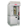 Zanolli  Rotor Wind 8 Tray Rotating Gas Baking Oven with Prover- (40 X 60) Trays  - Burner System Sold seperately.