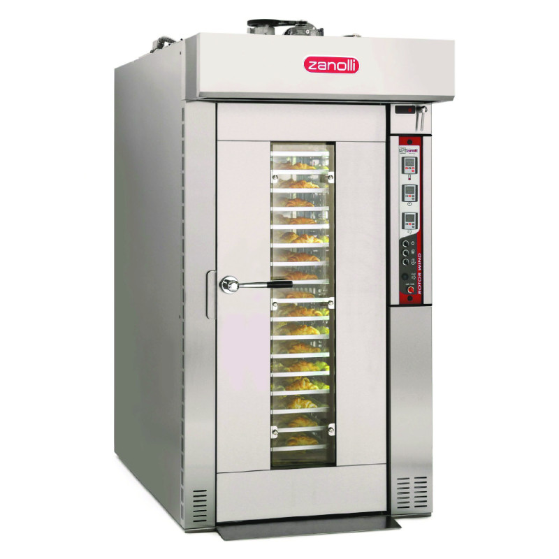 Zanolli  Rotor Wind 36 Tray roll in Electric Rotating Baking Oven - (40 X 60) Trays - Long Version