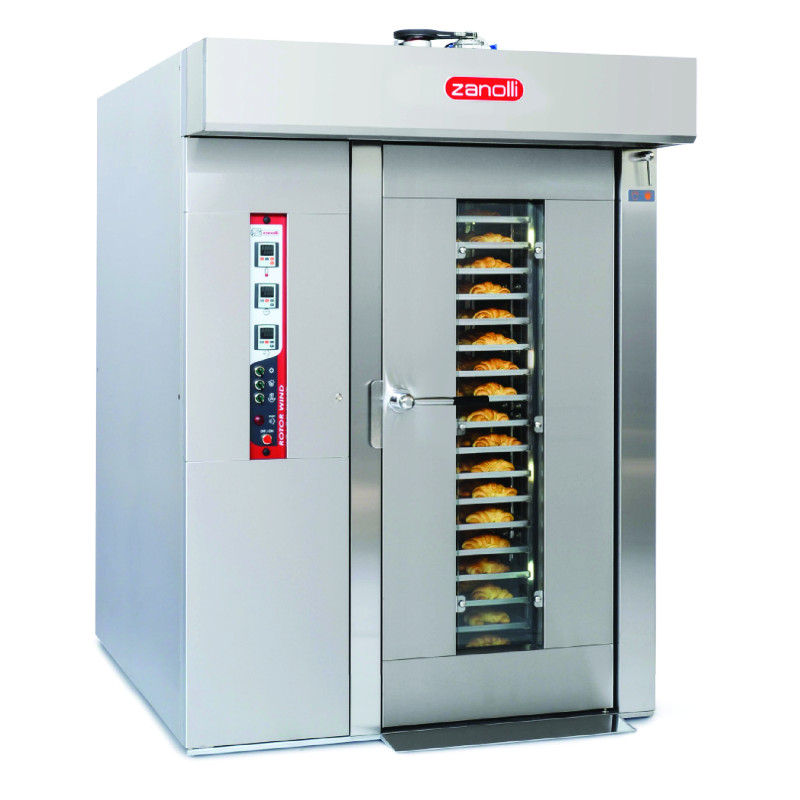 Zanolli  Rotor Wind 36 Tray roll in Electric Rotating Baking Oven - (40 X 60) Trays - Wide Version