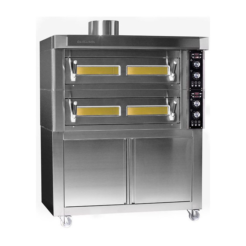 A.B.P ATLAS FORNITALIA BLACK LINE MODULAR DECK OVENS - FOMITALINA BL 105/105 DECK OVEN