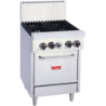 THOR - TR-4F - 4 Burner Range Natural Gas Oven - Catering Equipment