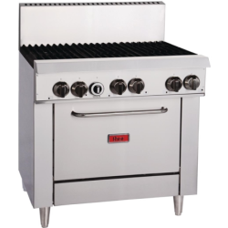 THOR - TR-6F - 6 Burner Range Natural Ga