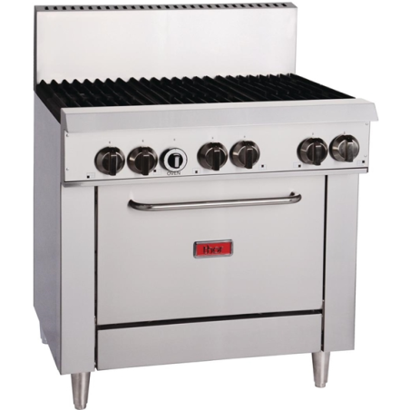 THOR - TR-6F - 6 Burner Range Natural Ga