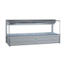 Roband SFX26RD   Square Glass Refrigerated Display Bar - Piped and Foamed only (no motor), 12 pans