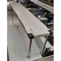 Ex-Display Simply Stainless 1500mm wide Bench Over Shelf SS12.1500