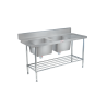 Simply Stainless SS09.7.1800DBL Dishwasher Sink 700 Series - 1800mm Wide - Left Hand inlet
3 x baskets wide