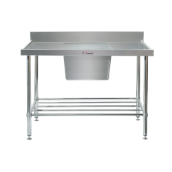 Simply Stainless SS05.7.2100R LB Stainless steel Sink 700 Series - 2100mm Wide - Right Bowl
Includes leg brace