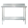 Simply Stainless SS02.7.1500 Work Bench 700 Series - 1500mm Wide
Includes undershelf