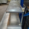 Used Stainless steel 2 Levels Wall Mounted Rack