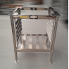 Stainless Steel Goldstein Ezybake Oven Stand with Tray Slides