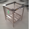 Stainless Steel Goldstein Ezybake Oven Stand with Tray Slides