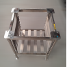 Used Stainless Steel Equipment Stand With Tray Racks