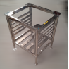 Used Stainless Steel Equipment Stand With Tray Racks