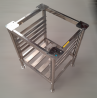 Used Stainless Steel Equipment Stand With Tray Racks