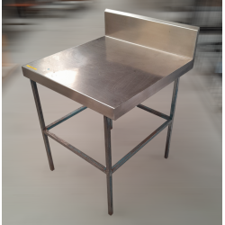 Used Stainless Steel Bench 750mm Wide