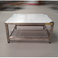 Used Low Stainless Steel Stand/Bench