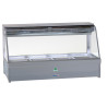 Roband CFX25RD   Curved Glass Refrigerated Display Bar - Piped and Foamed only (no motor), 10 pans