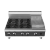 Cobra C9C-B 900mm Four Burner / Griddle Gas Cooktop - Bench Model