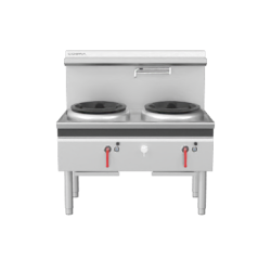 Cobra CW2H-DD - 1200mm Gas Waterless Wok with 2 Duckbill burners