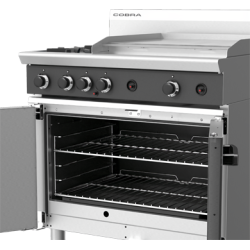 Cobra CR9B - 900mm Two Burner / Griddle Gas Range Static Oven