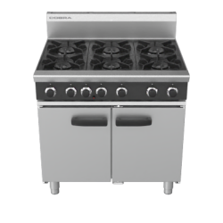 Cobra CR9D - 900mm Six Burner Gas Range Static Oven