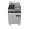 Cobra CR6C - 600mm Two Burner / Griddle Gas Range Static Oven