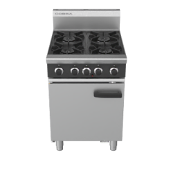 Cobra CR6D - 600mm Four Burner Gas Range Static Oven