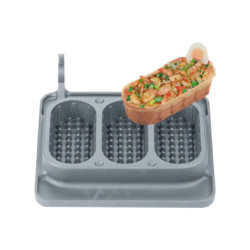 Mr. Waffles Commercial Baguette Waffle Iron 