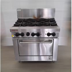 Ex-Demo Trueheat RCR9-6-LP 6 Burners Range LPG