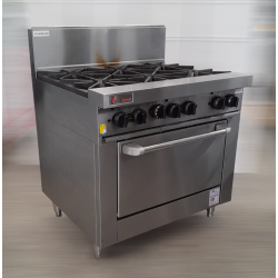 Ex-Demo Trueheat RCR9-6-LP 6 Burners Range LPG