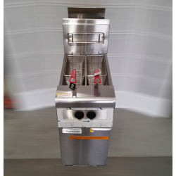 Ex-Display Frymaster PMJ145G-2SD Split Pan Gas Deep Fryer 20L