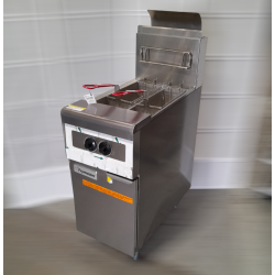 Ex-Display Frymaster PMJ145G-2SD Split Pan Gas Deep Fryer 20L