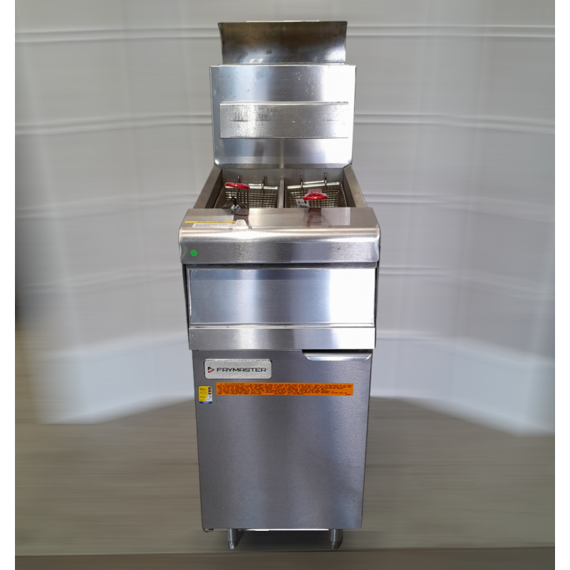 Ex-Display Frymaster MJ150-2 Split Pan Gas Deep Fryer 25L